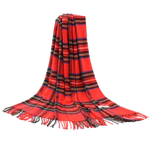 Royal Stewart Tartan - Shawl Scarf-1