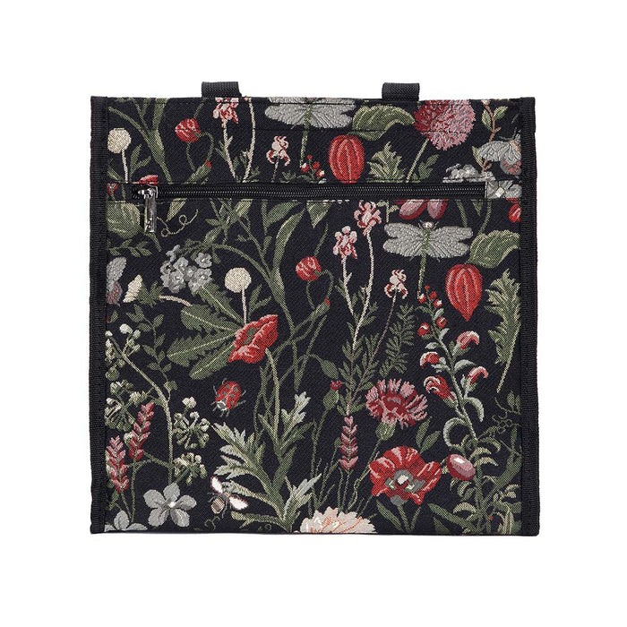 Morning Garden Black - Shopper Bag-2