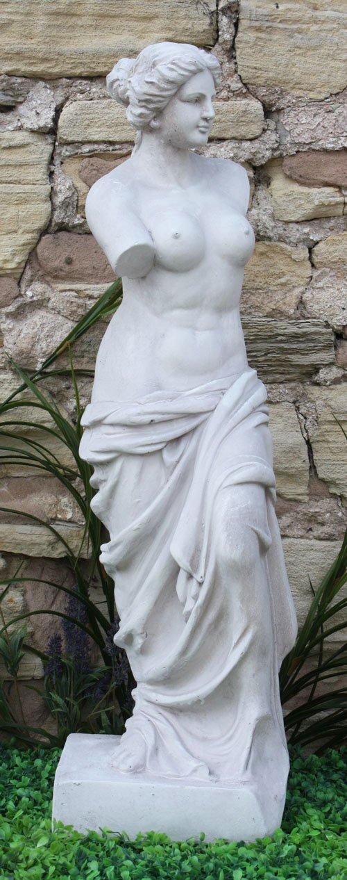 Stone Effect Lady Figure Venus - Kozeenest