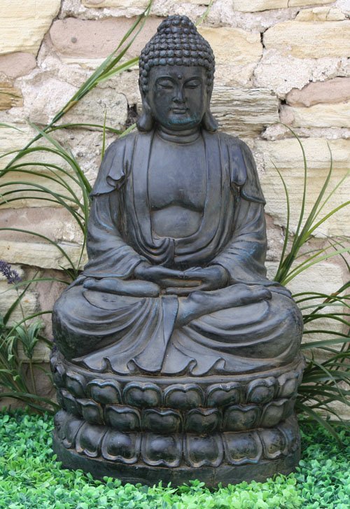 Meditating Sitting Buddha Large Statue - Kozeenest