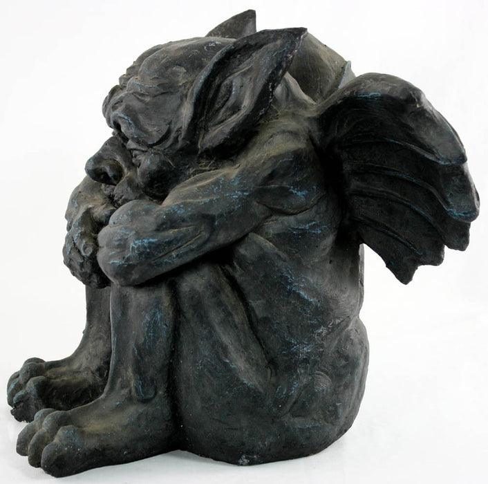 Stone Effect Large Gargoyle Statue - Kozeenest