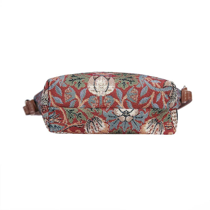 William Morris Strawberry Thief Red - Sling Bag-4