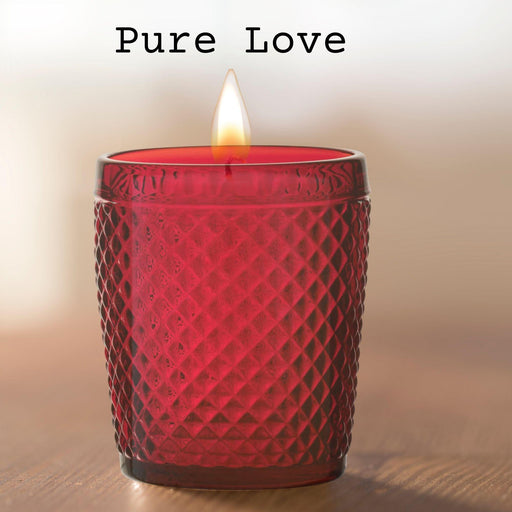 Pure love soy candle - Made with Love for you to love it - By STANZA Artigiana-1