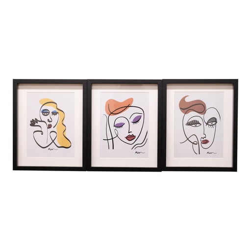 Set of 3 Art Deco Picture Frames - Kozeenest