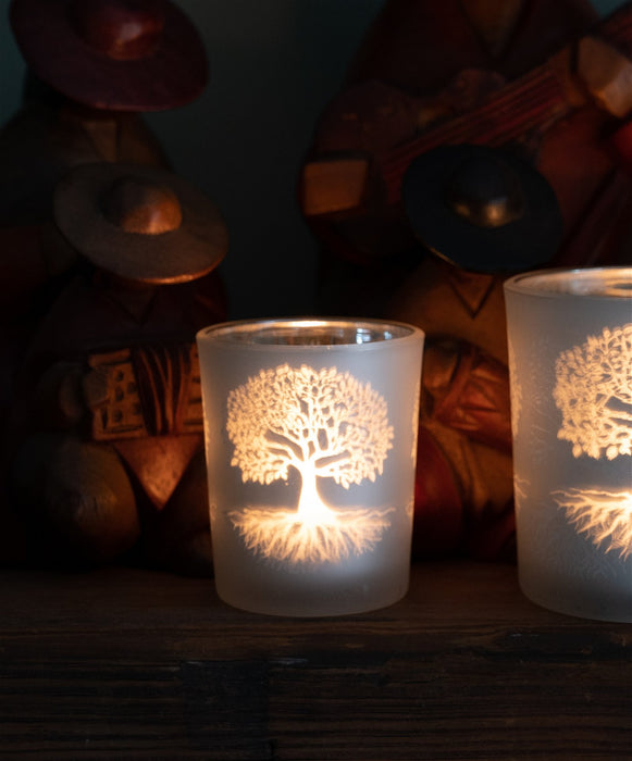 Tree of Life Tealight Holder - Kozeenest