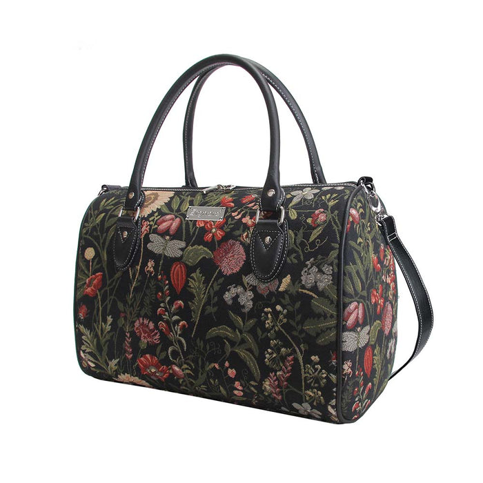 Morning Garden Black - Travel Bag-1