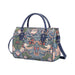 William Morris Strawberry Thief Blue - Travel Bag-1