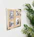 Silver & Wooden Multi Photo Frame - Kozeenest