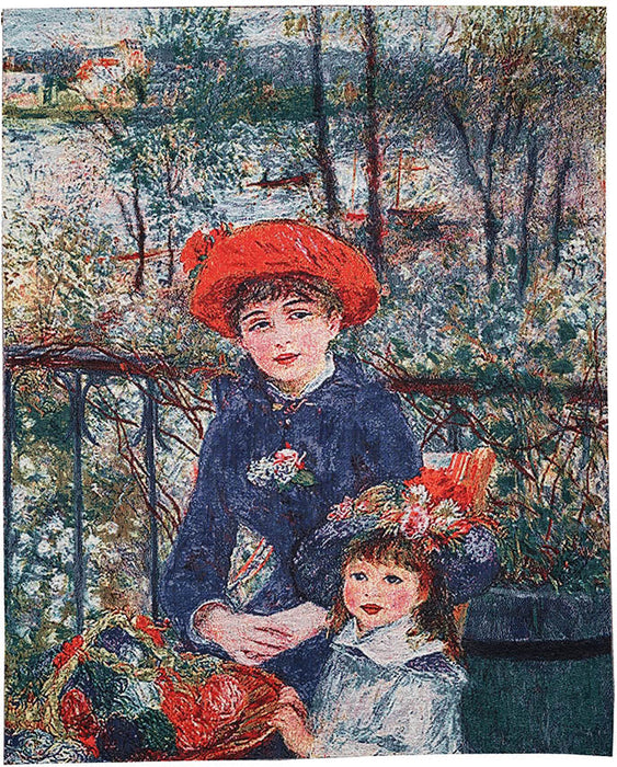 P A Renoir Two Sisters - Wall Hanging 68cm x 88cm (70 rod)-1