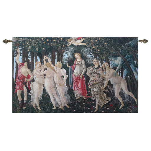 S Botticelli Primavera - Wall Hanging 138cm x 120cm (120 rod)-0