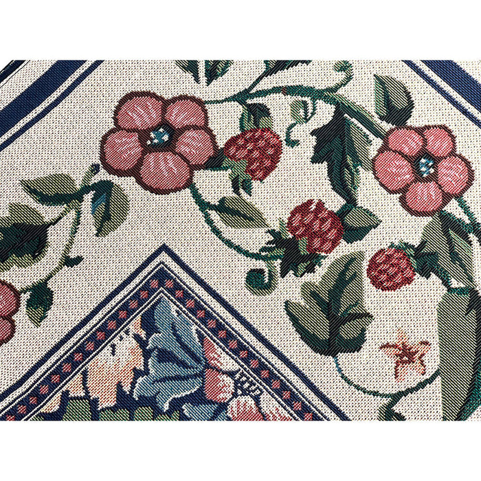 William Morris Strawberry Thief Blue - Wall Hanging 112cm x 140cm (70 rod)-3